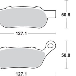 Pastilla de freno SBS P854-LS
