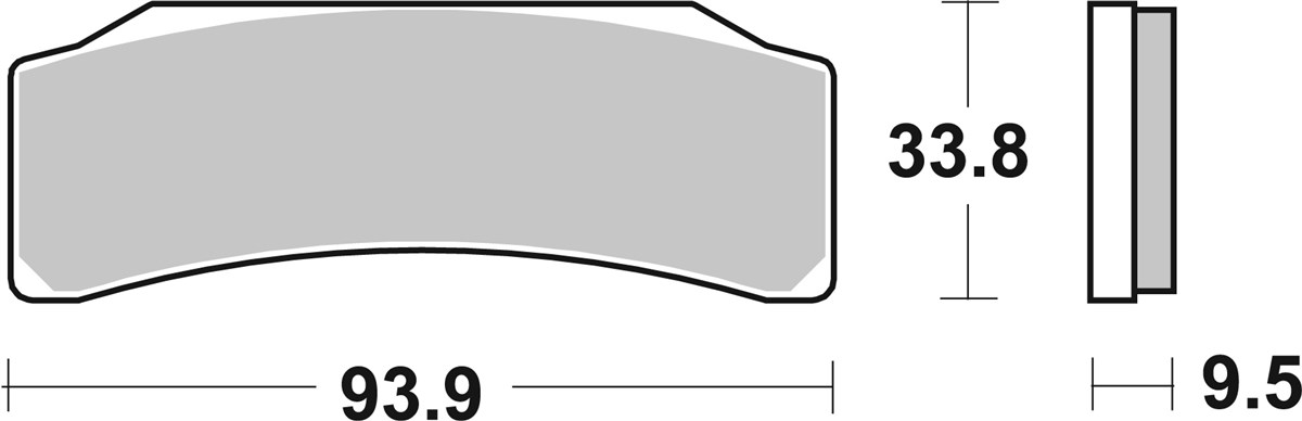 Pastilla de freno SBS P889-DS1 - Imagen 2