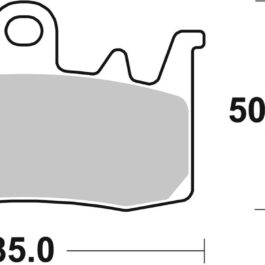 Pastilla de freno SBS P900-DS2