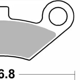 Pastilla de freno SBS P914-SI