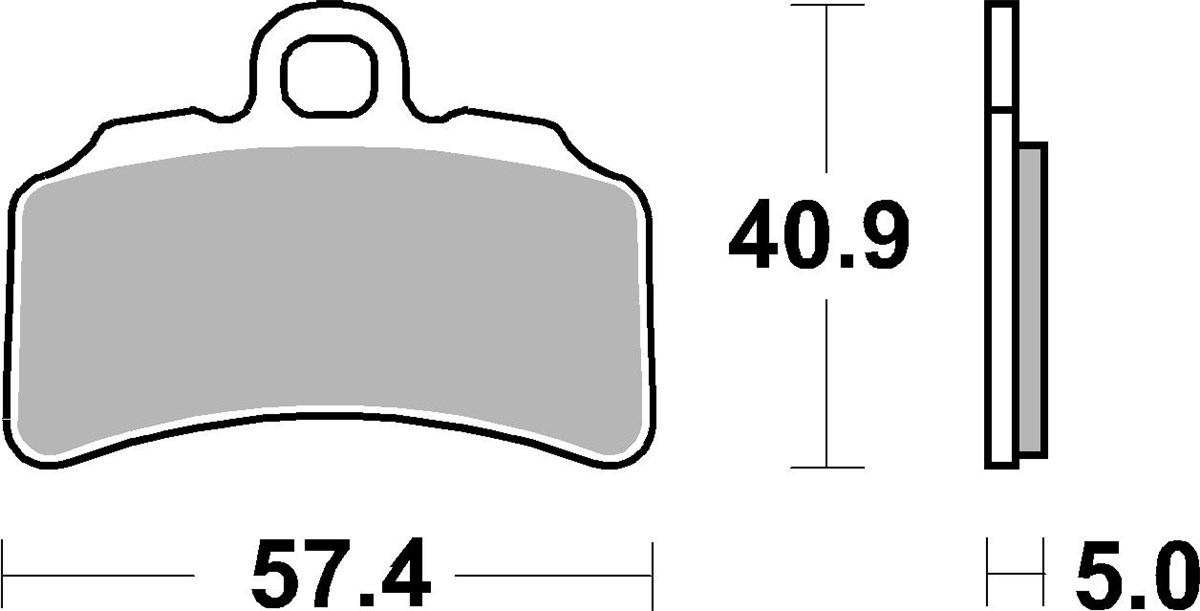 Pastilla de freno SBS P963-RSI - Imagen 2