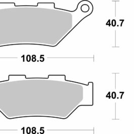Pastilla de freno SBS P983-HS