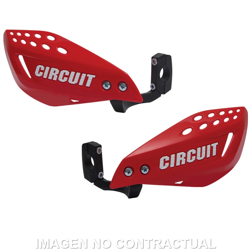 Paramanos Circuit Vector Rojo-Blanco