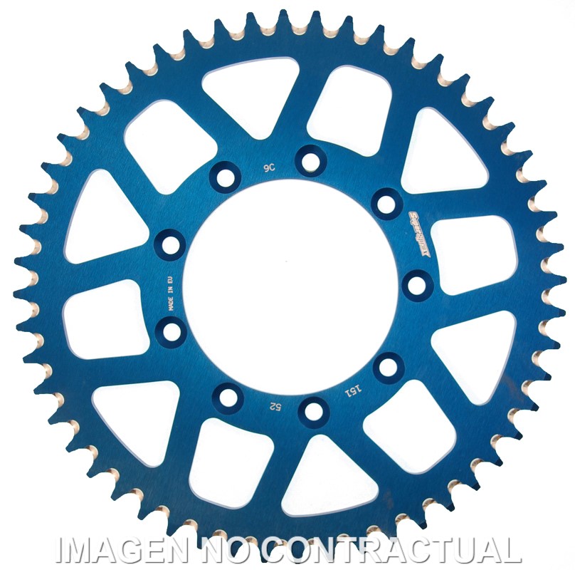 Corona Supersprox Aluminio Azul 52 D