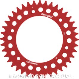 Corona Supersprox Aluminio Roja 40 D