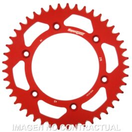 Corona Supersprox Aluminio Roja 45 D