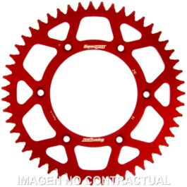 Corona Supersprox Aluminio Roja 51 D