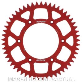 Corona Supersprox Aluminio Roja 53 D