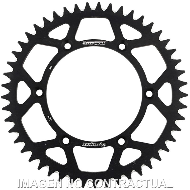 Corona Supersprox Aluminio Yamaha 520 x 49