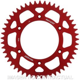 Corona Supersprox Aluminio Roja 49 D