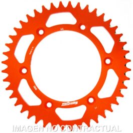 Corona Supersprox Aluminio Naranja 44 D