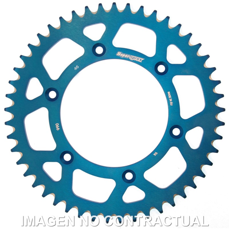 Corona Supersprox Aluminio Azul 46 D