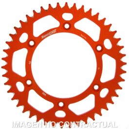 Corona Supersprox Aluminio Naranja 46 D