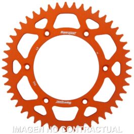 Corona Supersprox Aluminio Naranja 48 D
