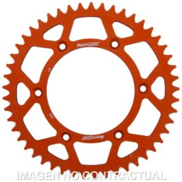 Corona Supersprox Aluminio Naranja 49 D