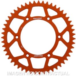 Corona Supersprox Aluminio Naranja 51 D