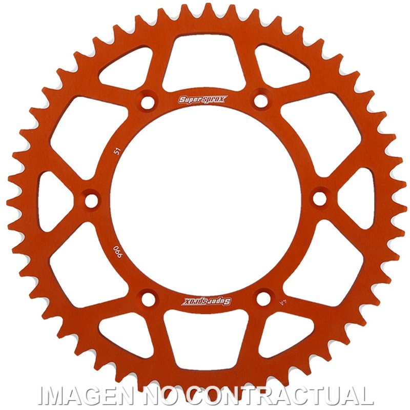 Corona Supersprox Aluminio Naranja 51 D