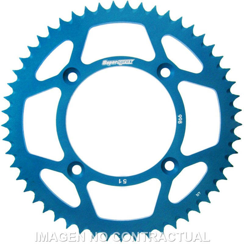 Corona Supersprox Aluminio Azul 51 D