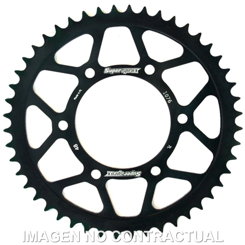 Corona Supersprox acero Rieju 420 x 48