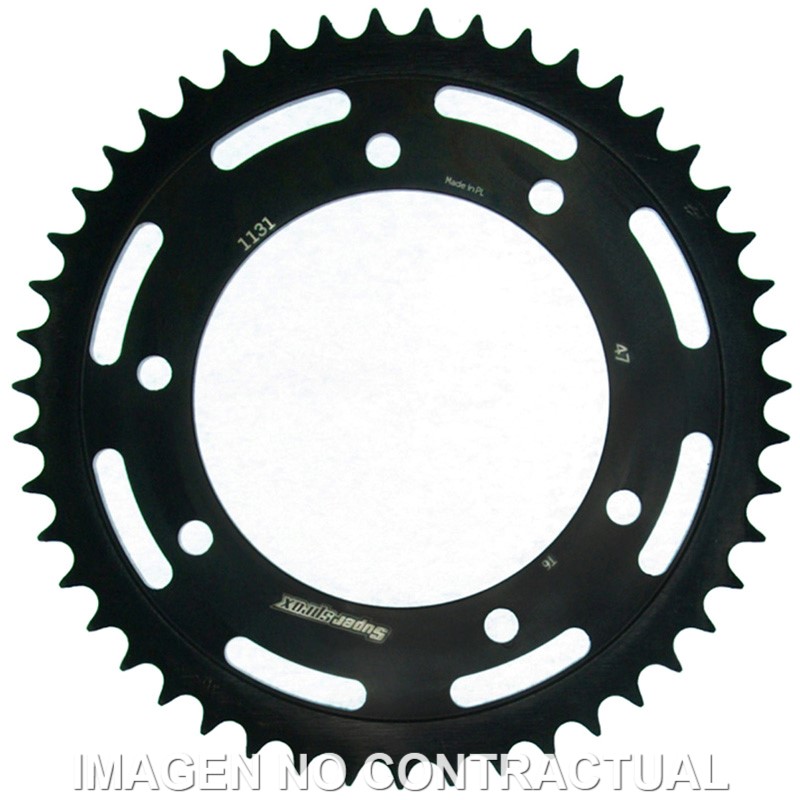 Corona Supersprox acero Rieju 420 x 47
