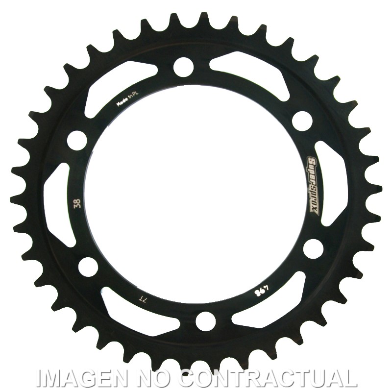 Corona Supersprox acero Kawasaki 525 x 38