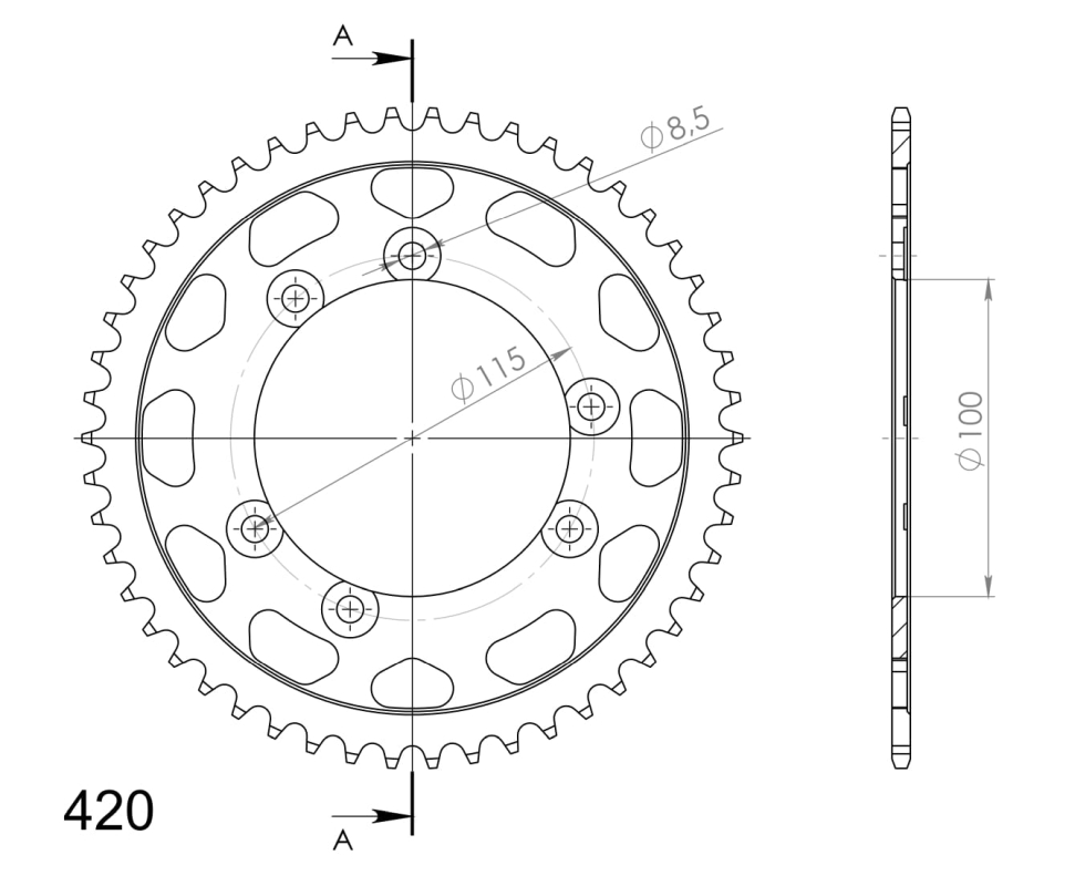 Corona Supersprox acero Beta 420 x 50 - Imagen 2