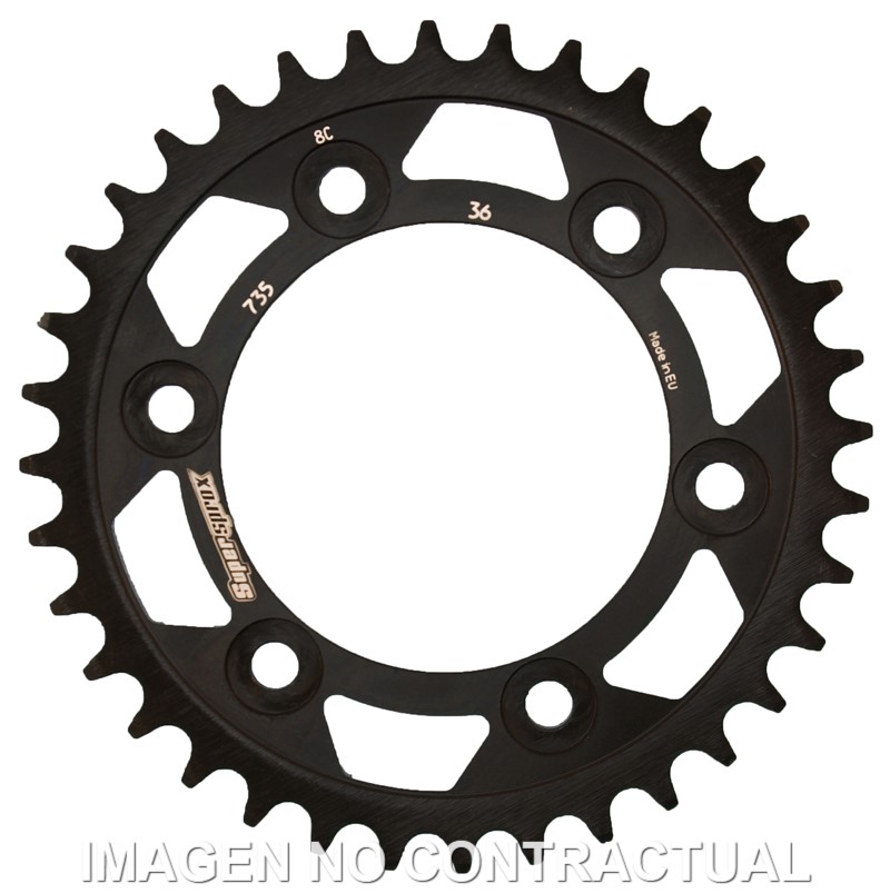 Corona Supersprox acero Ducati 520 x 36