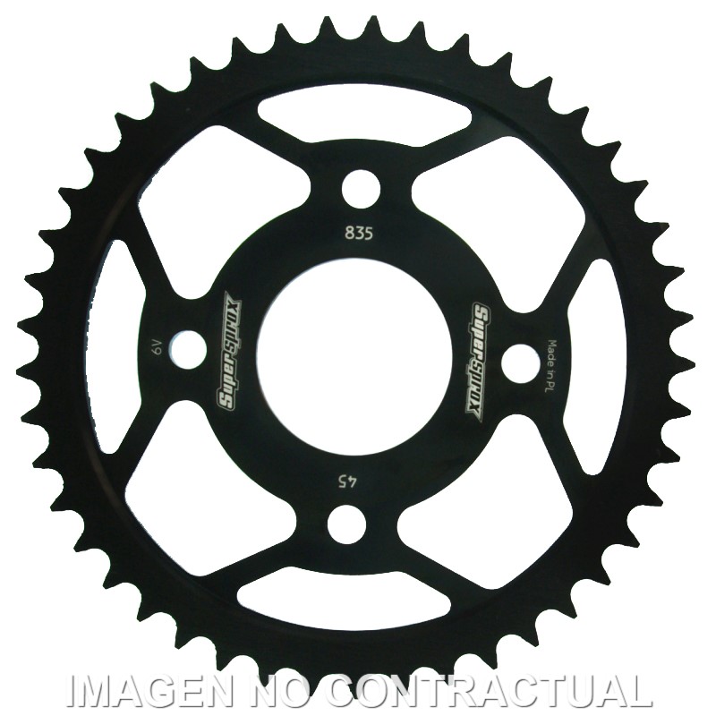 Corona Supersprox acero Yamaha 428 x 45