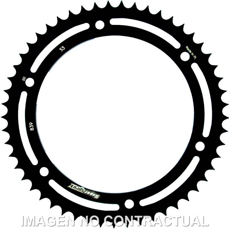 Corona Supersprox acero Yamaha 428 x 53