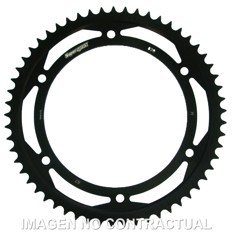 Corona Supersprox acero Yamaha 428 x 57