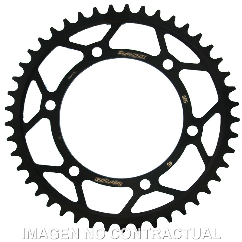 Corona Supersprox acero Yamaha 530 x 45