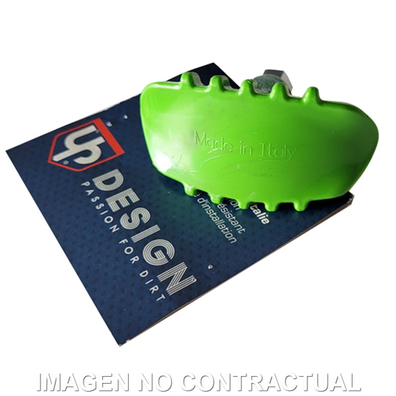 Freno cubiertas Up design en NYLON 1.85 Verde