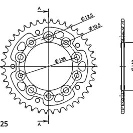 Corona Supersprox Stealth Roja 42 D