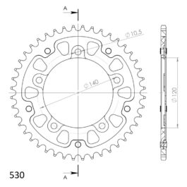 Corona Supersprox Stealth Azul 43 D