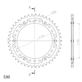Corona Supersprox Stealth Roja 45 D