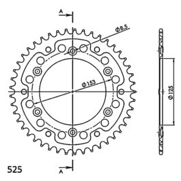 Corona Supersprox Stealth Roja 43 D