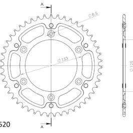 Corona Supersprox Stealth Roja 47 D