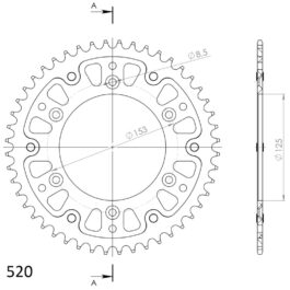 Corona Supersprox Stealth Roja 48 D