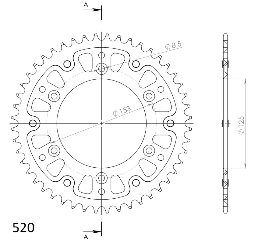 Corona Supersprox Stealth Roja 48 D - Imagen 2