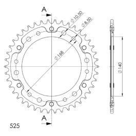 Corona Supersprox Stealth Azul 42 D