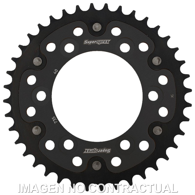 Corona Supersprox Stealth Negra Ducati 520 x 40