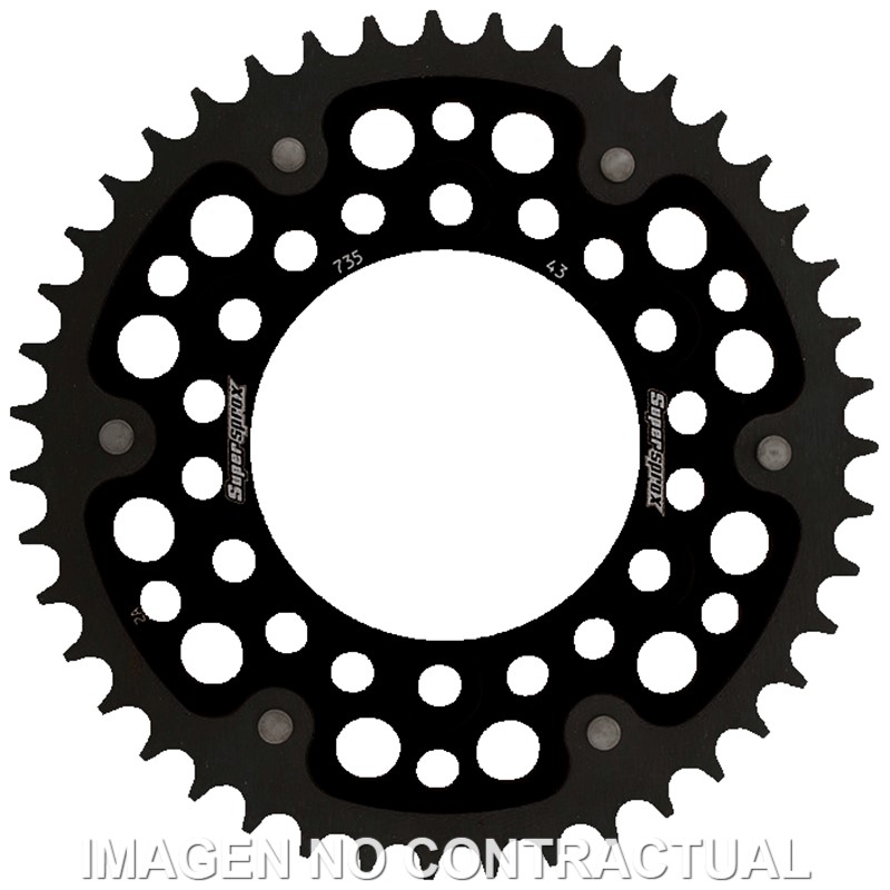 Corona Supersprox Stealth Negra Ducati 520 x 43