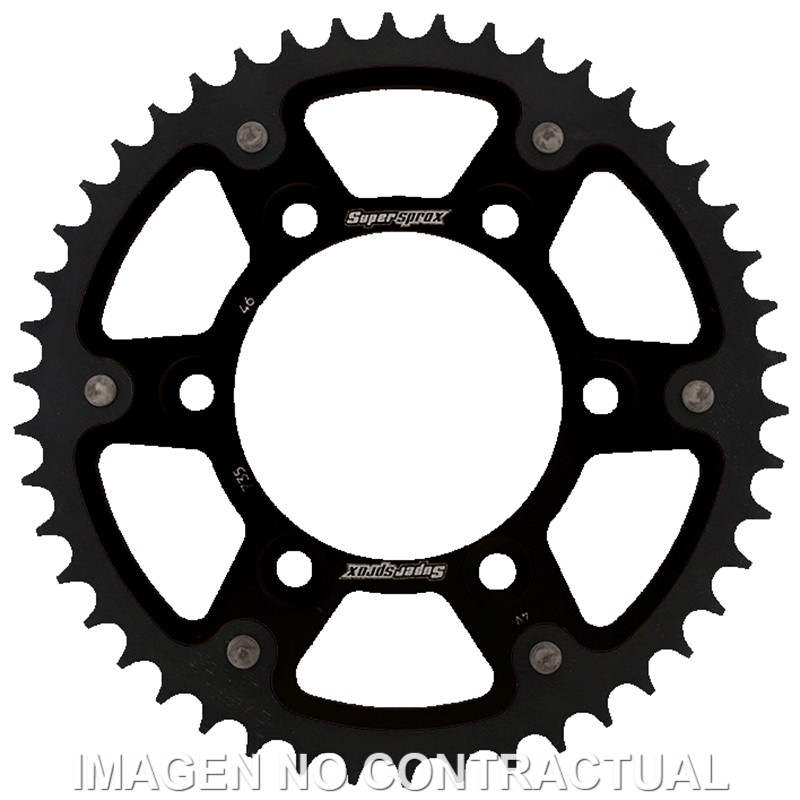 Corona Supersprox Stealth Negra Ducati 520 x 46