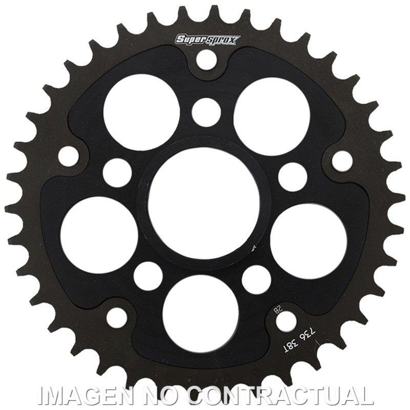 Corona Supersprox Stealth Negra Ducati 520 x 38