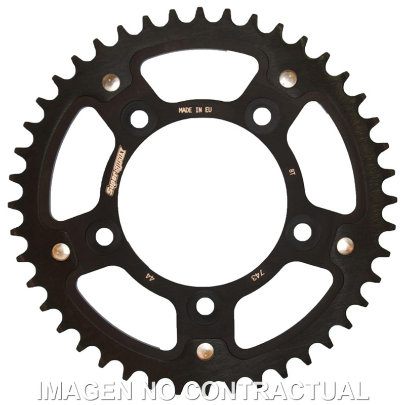 Corona Supersprox Stealth Negra Ducati 520 x 44