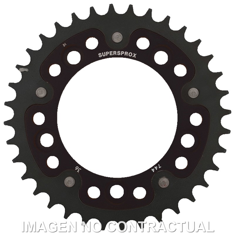 Corona Supersprox Stealth Negra Ducati 525 x 36