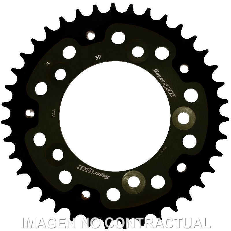 Corona Supersprox Stealth Negra Ducati 525 x 39