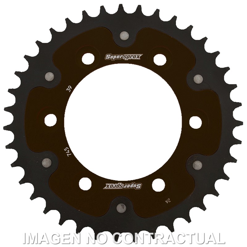 Corona Supersprox Stealth Negra Ducati 525 x 39