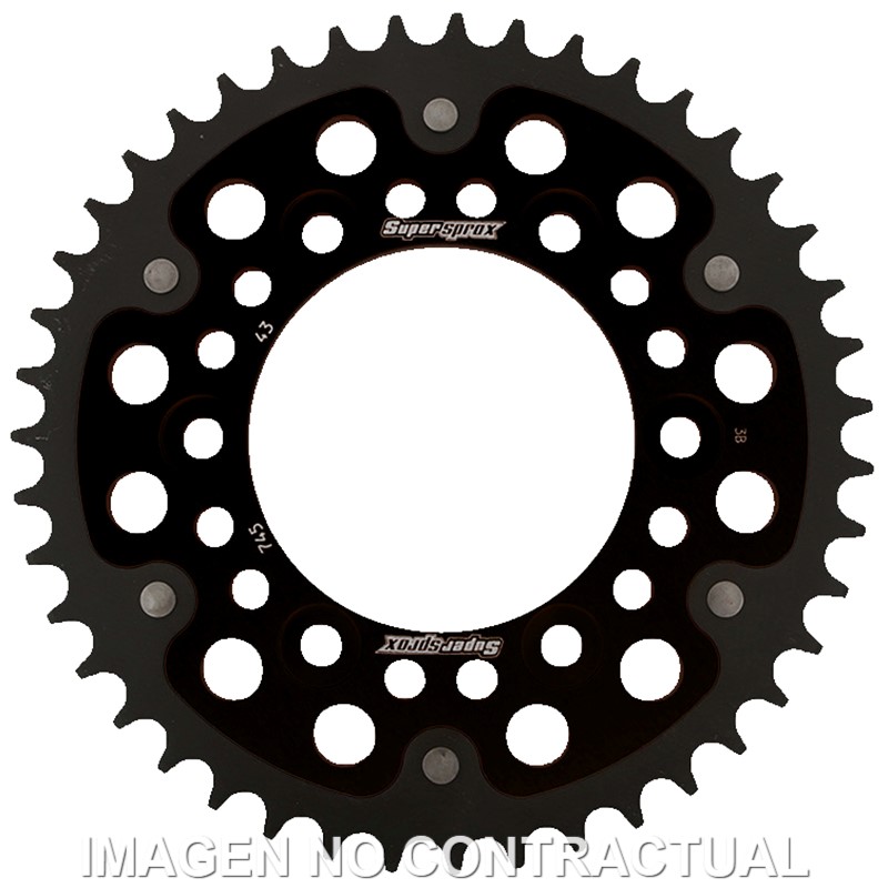 Corona Supersprox Stealth Negra Ducati 525 x 43