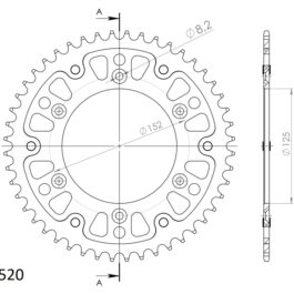 Corona Supersprox Stealth Roja 48 D